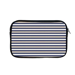 Royal Gold Classic Stripes Apple Macbook Pro 13  Zipper Case by jumpercat