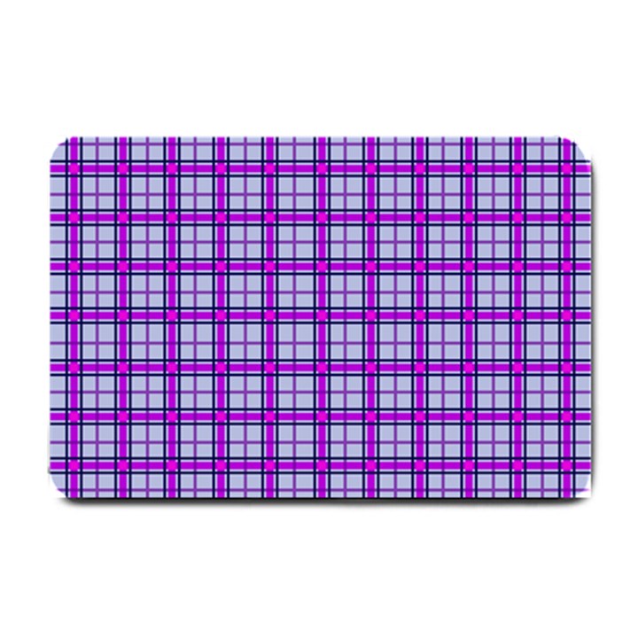 Purple Tartan Small Doormat 