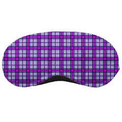 Purple Tartan Sleeping Masks by jumpercat