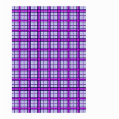 Purple Tartan Small Garden Flag (two Sides) by jumpercat