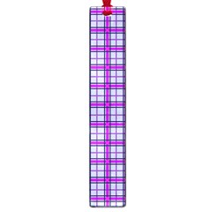 Purple Tartan Large Book Marks by jumpercat