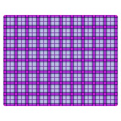 Purple Tartan Double Sided Flano Blanket (medium)  by jumpercat