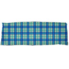 Sea Tartan Body Pillow Case (dakimakura) by jumpercat