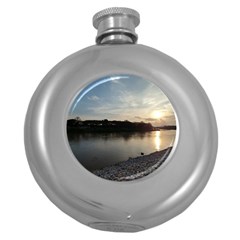 20180115 171420 Hdr Round Hip Flask (5 Oz) by AmateurPhotographyDesigns