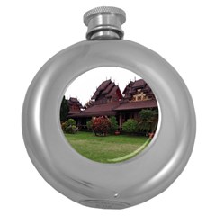 20180112 134428 Round Hip Flask (5 Oz) by AmateurPhotographyDesigns