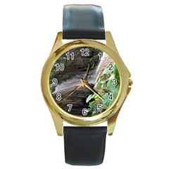 20180112 123030 Round Gold Metal Watch