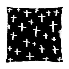 White Cross Standard Cushion Case (one Side) by snowwhitegirl