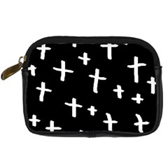 White Cross Digital Camera Cases by snowwhitegirl