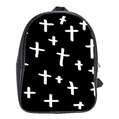 White Cross School Bag (large) by snowwhitegirl