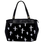 White Cross Office Handbags Front