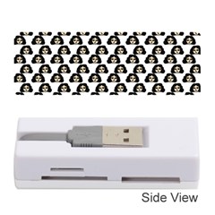 Angry Girl Pattern Memory Card Reader (stick)  by snowwhitegirl