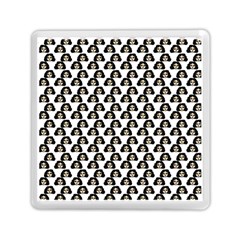 Angry Girl Pattern Memory Card Reader (square)  by snowwhitegirl