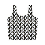 Angry Girl Pattern Full Print Recycle Bags (M)  Front