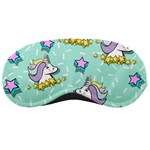 Magical Happy Unicorn And Stars Sleeping Masks Front