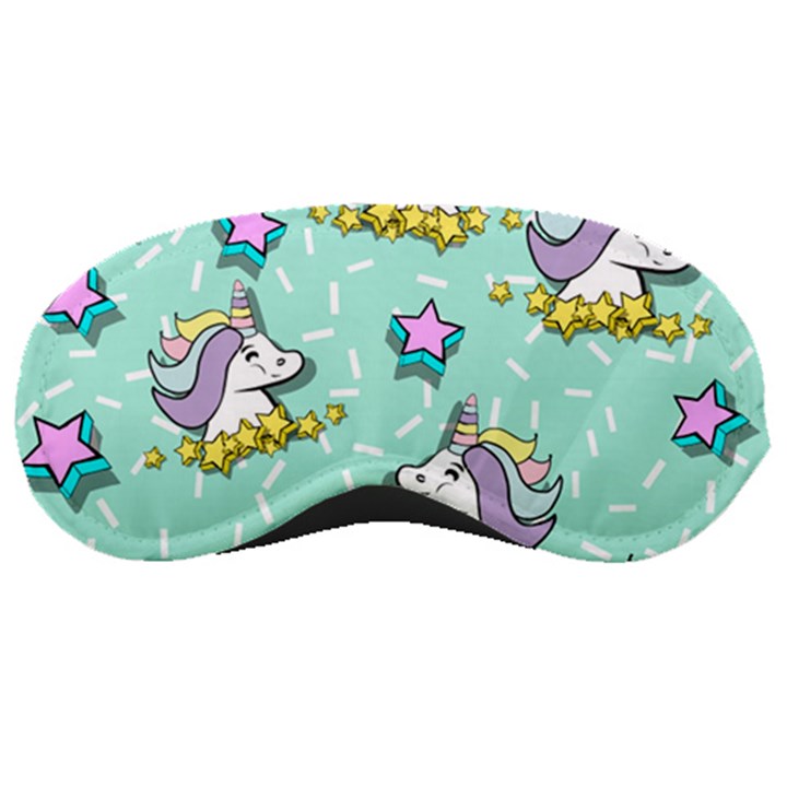 Magical Happy Unicorn And Stars Sleeping Masks