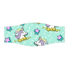 Magical Happy Unicorn And Stars Stretchable Headband by Bigfootshirtshop