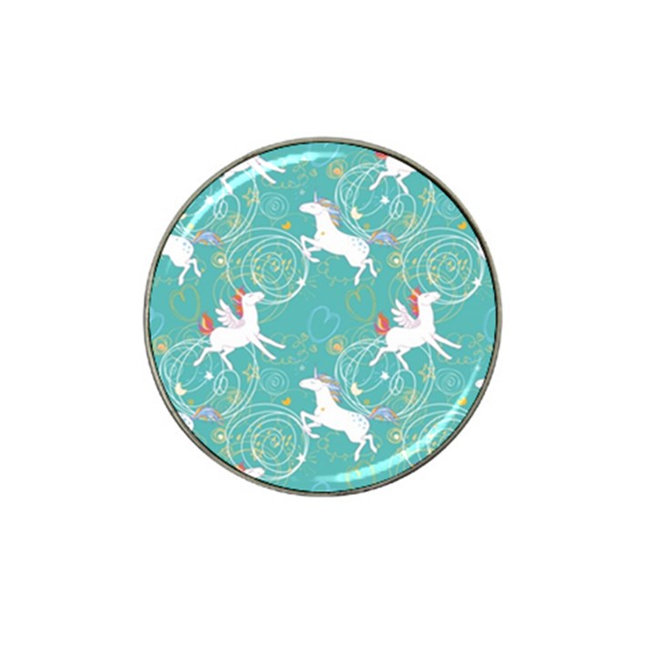 Magical Flying Unicorn Pattern Hat Clip Ball Marker