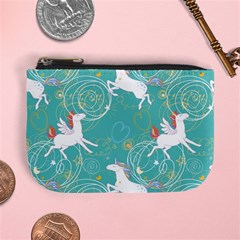 Magical Flying Unicorn Pattern Mini Coin Purses