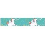 Magical Flying Unicorn Pattern Large Flano Scarf  Front