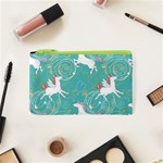 Magical Flying Unicorn Pattern Cosmetic Bag (XS) Front