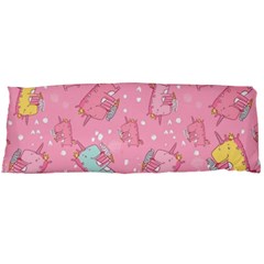 Unicorns Eating Ice Cream Pattern Body Pillow Case (dakimakura) by Bigfootshirtshop