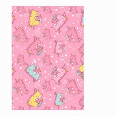 Unicorns Eating Ice Cream Pattern Small Garden Flag (two Sides) by Bigfootshirtshop