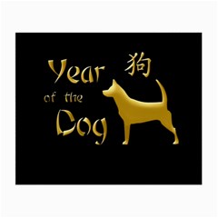 Year Of The Dog - Chinese New Year Small Glasses Cloth (2-side) by Valentinaart