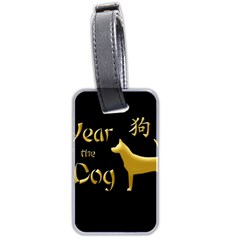 Year Of The Dog - Chinese New Year Luggage Tags (two Sides) by Valentinaart