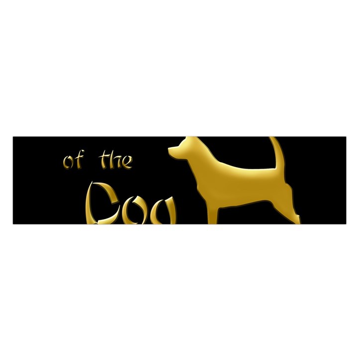 Year of the Dog - Chinese New Year Satin Scarf (Oblong)