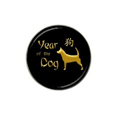 Year Of The Dog - Chinese New Year Hat Clip Ball Marker (4 Pack)