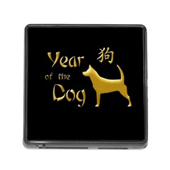 Year Of The Dog - Chinese New Year Memory Card Reader (square) by Valentinaart