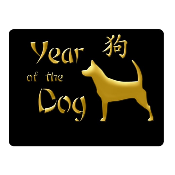 Year of the Dog - Chinese New Year Fleece Blanket (Small)