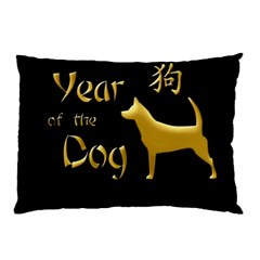 Year Of The Dog - Chinese New Year Pillow Case (two Sides) by Valentinaart