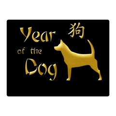 Year Of The Dog - Chinese New Year Double Sided Flano Blanket (mini)  by Valentinaart