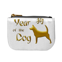 Year Of The Dog - Chinese New Year Mini Coin Purses by Valentinaart