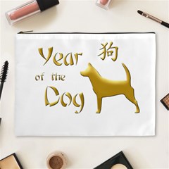 Year Of The Dog - Chinese New Year Cosmetic Bag (xl) by Valentinaart