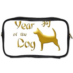 Year Of The Dog - Chinese New Year Toiletries Bags by Valentinaart