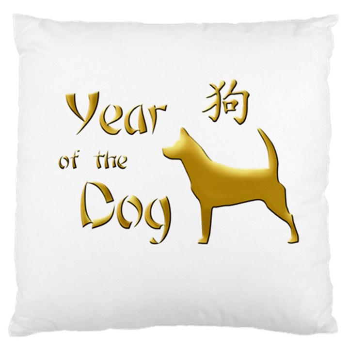 Year of the Dog - Chinese New Year Standard Flano Cushion Case (Two Sides)