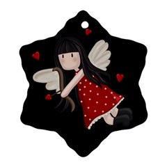 Cupid girl Ornament (Snowflake)