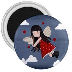 Cupid girl 3  Magnets