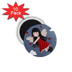 Cupid girl 1.75  Magnets (10 pack) 