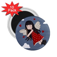 Cupid girl 2.25  Magnets (10 pack) 