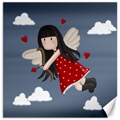 Cupid girl Canvas 20  x 20  