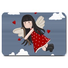 Cupid girl Large Doormat 