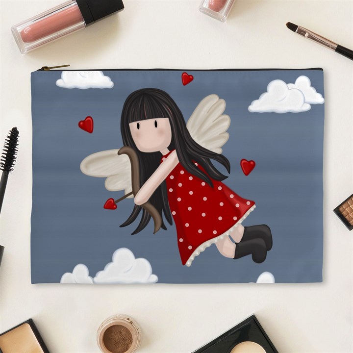 Cupid girl Cosmetic Bag (XL)