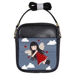 Cupid girl Girls Sling Bags