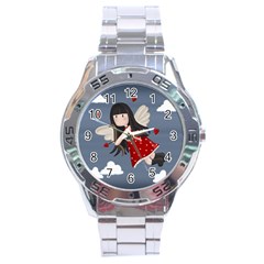 Cupid girl Stainless Steel Analogue Watch