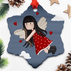 Cupid girl Ornament (Snowflake)