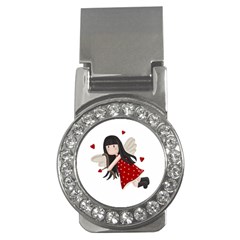 Cupid Girl Money Clips (cz)  by Valentinaart