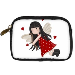 Cupid Girl Digital Camera Cases by Valentinaart